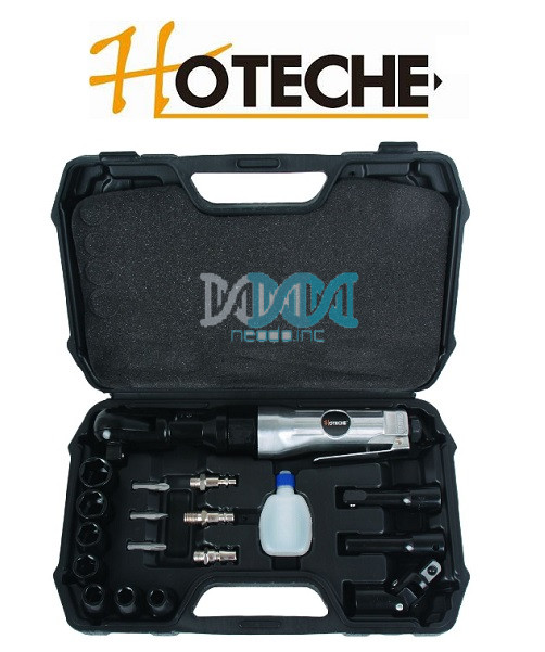 Hoteche Air Ratchet Wrench Kit 1/2 Dr. 17Pc