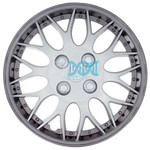 13 Wheel Cover Gun Metal/Silver Singles