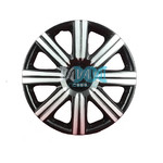13 Silver & Black Wheel Cover