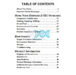 Evinrude 40 50 60HP EL PL Outboard Motors Pdf Service Manual