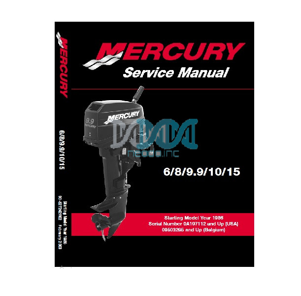 Mercury 6 8 9,9_10_15Hp (1986) Service Manual
