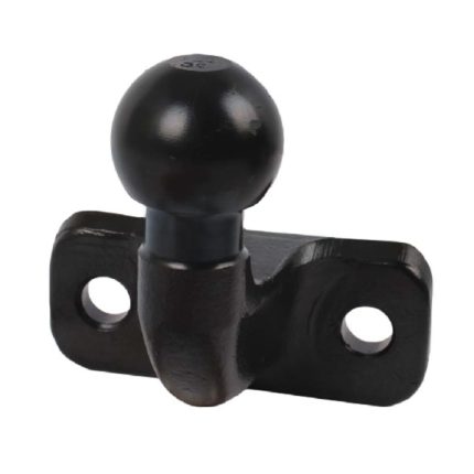 Goose Neck Ball Black Long (E-Coated)