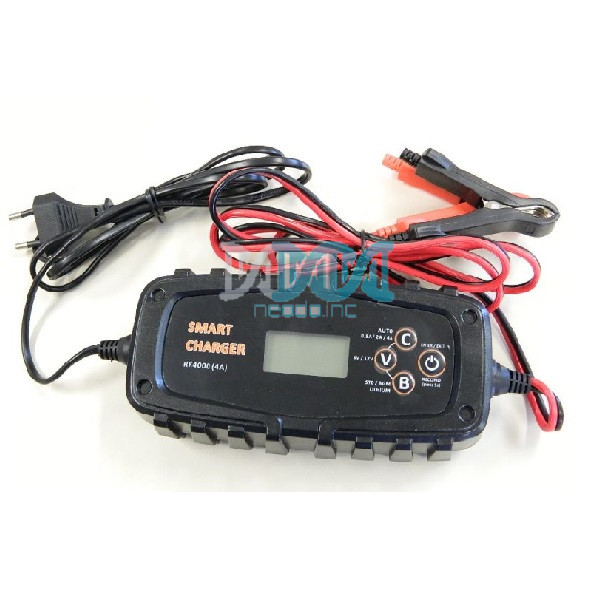 Automatic Smart Battery Charger RK4000 6/12V 4Amp – Lead or Lithium or AGM