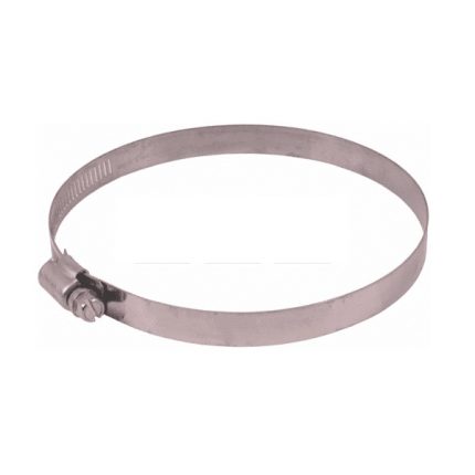 Hose Clamp 105-127mm Stainless Steel Band(Pack of 10)