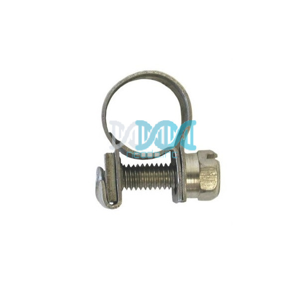 Hose Clamp 52-76mm Full Band 304 Stainless Steel Band(Pack of 10)