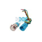 12V Metal Starter Switch (Green) With Plug 5Amp