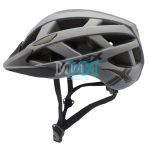 Helmet Apex Adult Matte Grey Large 55-58cm With Safety Light