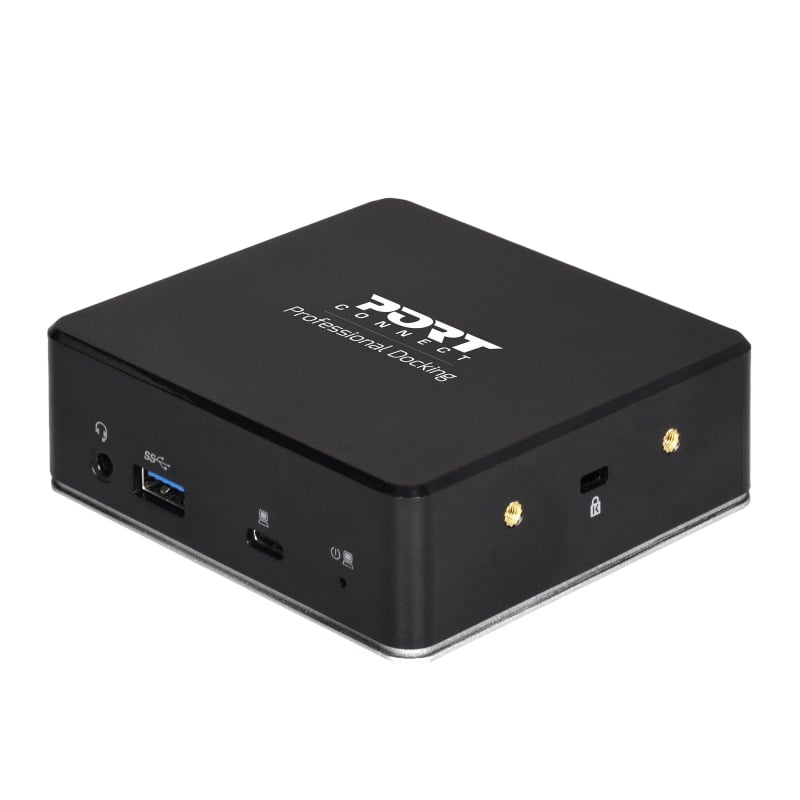 Port Usb Type-C To 1 X Rj45|2 X Usb3.1 Gen1|2 X HDMI|1 X Type-C|1 X Usb3.1 Gen1 | Apple Charging 2.4A|1 X Aux Dock – Black