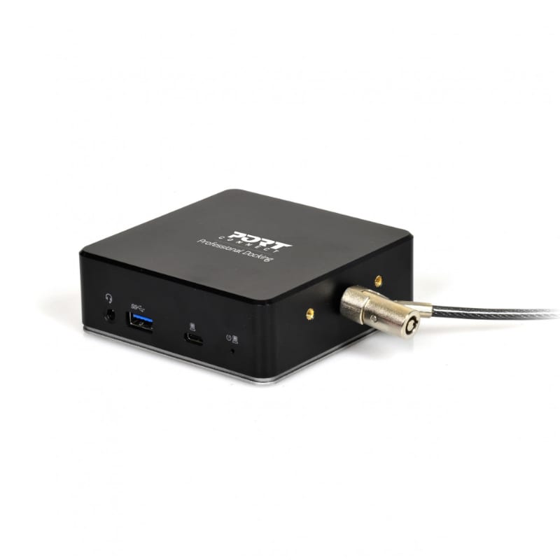 Port Usb Type-C To 1 X Rj45|2 X Usb3.1 Gen1|2 X HDMI|1 X Type-C|1 X Usb3.1 Gen1 | Apple Charging 2.4A|1 X Aux Dock – Black