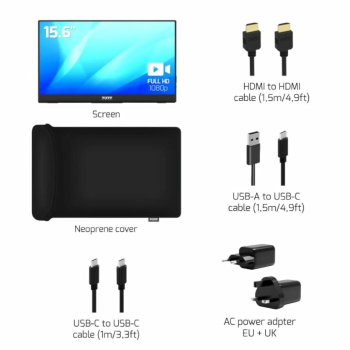 Port Portable Monitor 15.6 Inch Fhd – Non Touch