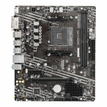 Msi A520M-A Pro Amd Am4 Matx Gaming Motherboard