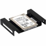 Orico 5.25 Inch To 2.5 Inch And 3.5 Inch Hdd Bracket Aluminium – Black