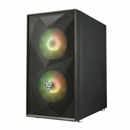 Fsp Cst130A Micro-Atx
Gaming Chassis – Black