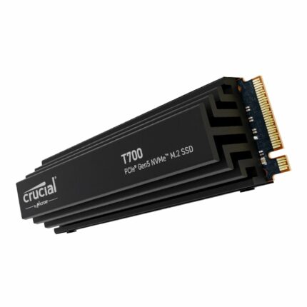 Crucial T700 4Tb M.2 Nvme Gen5 With Heatsink Nand SSD