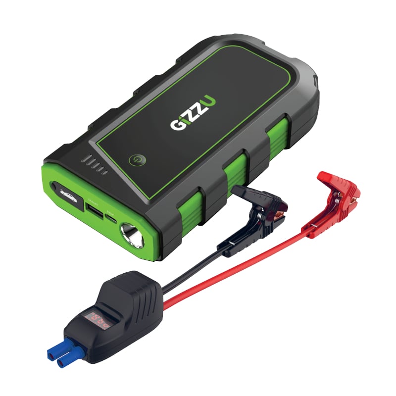 Gizzu 2000A Jump Starter 16400Mah – Black