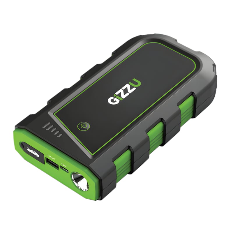 Gizzu 2000A Jump Starter 16400Mah – Black
