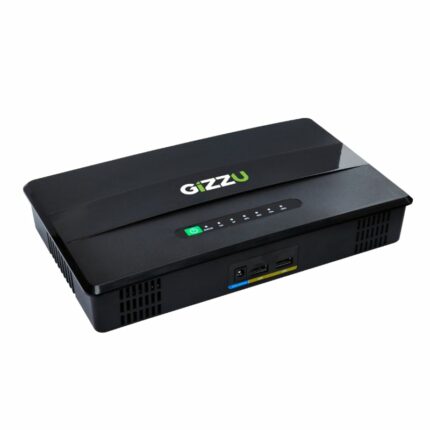 Gizzu 100W 46Wh 14400Mah Mini Poe Dc Ups Lifepo4 – Black