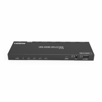 Hdcvt 1X4 HDMI 2.0 Splitter With Scaler/Audio Extract Edid Hdcp 2.2