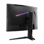 Msi Mag275Cqrf Qd 27 Inch Gaming Monitor 2560 X 1440 (Qhd) Rapid Va With Quantum Dot 1 Ms 170Hz Freesync Premium Hdr Ready 1000R HDMI Displayport Tilt And Height Adjustable
