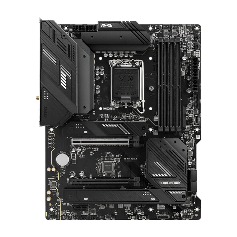 Msi Mag B760 Tomahawk Wifi DDR5 Intel Lga1700 Atx Gaming Motherboard