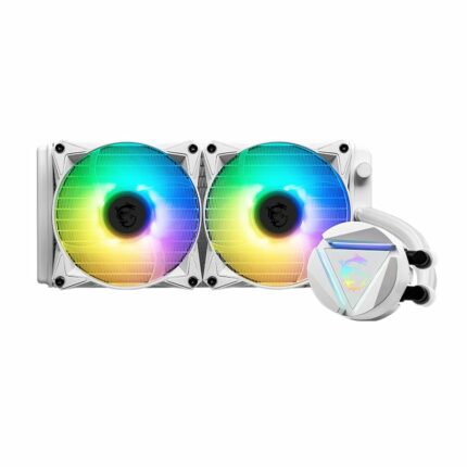 Msi Mag Coreliquid 240mm Argb Liquid Cpu Cooler V2 White