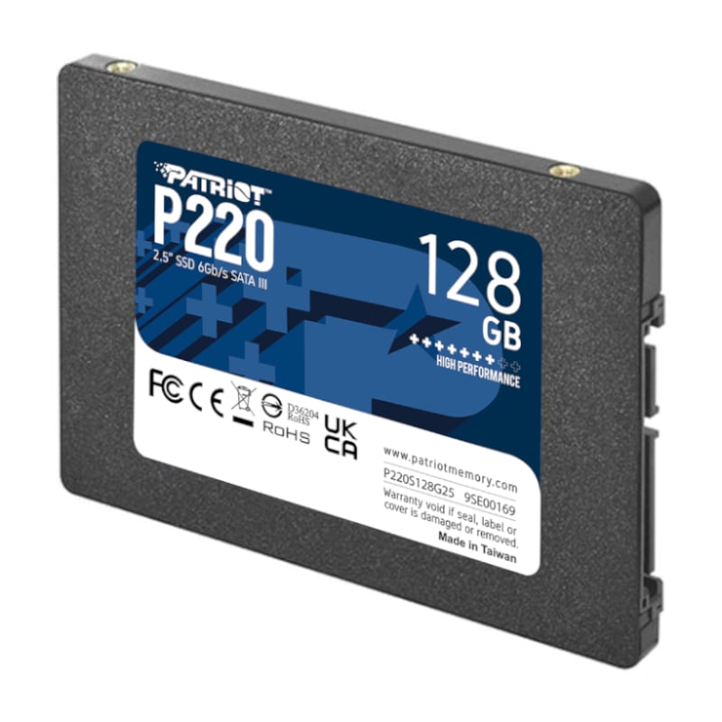 Patriot P220 128Gb 2.5 Inch SSD