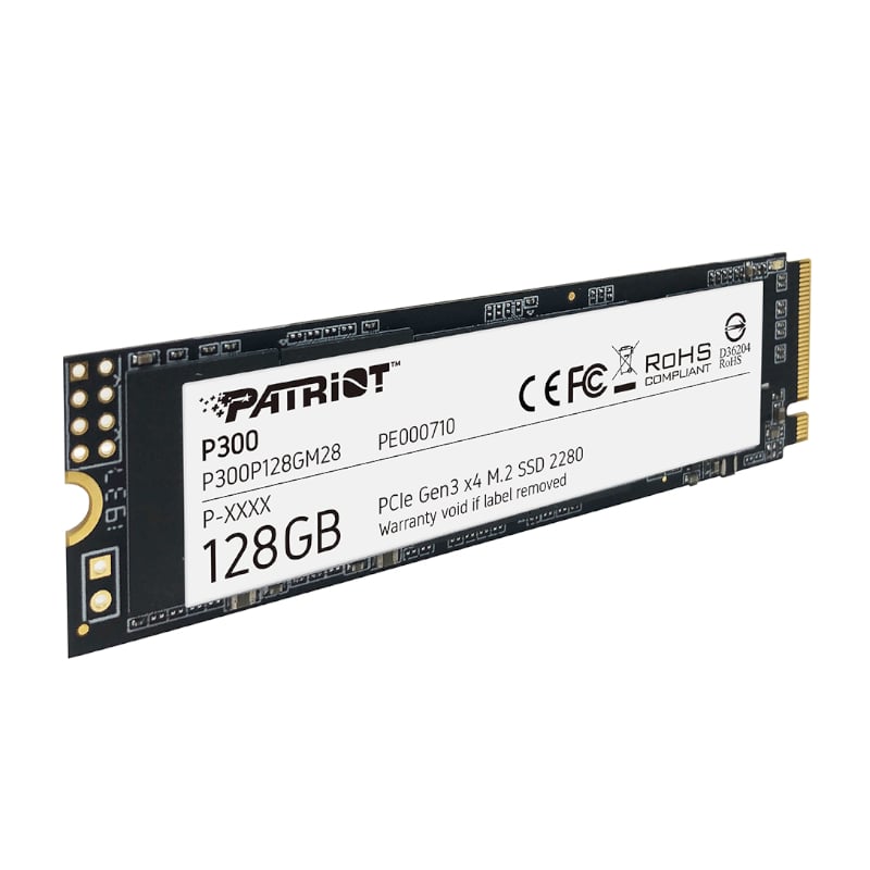 Patriot P300 128Gb M.2 Pcie Nvme SSD