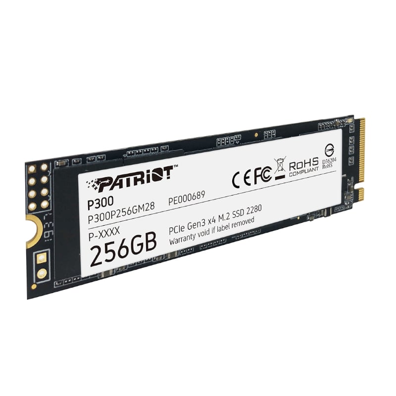 Patriot P300 256Gb M.2 Pcie Nvme SSD