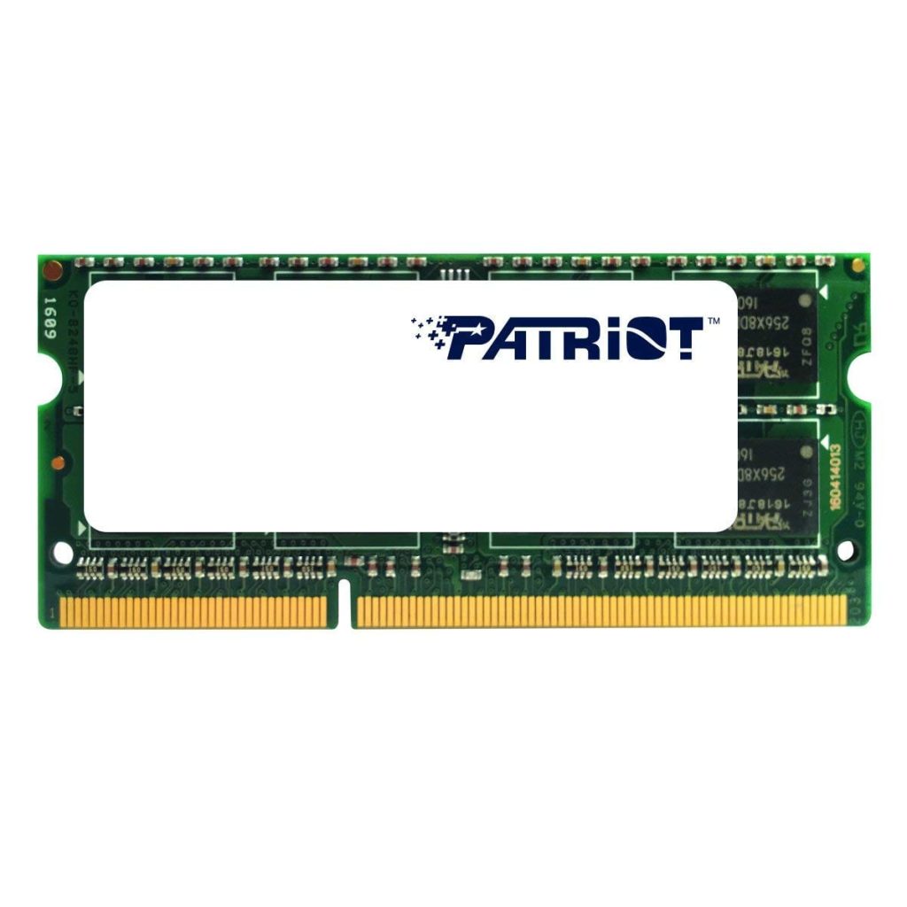 Patriot Signature Line 4Gb 1600Mhz Ddr3L Dual Rank Sodimm Notebook Memory
