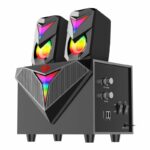 Redragon 2.1 Satellite Speaker Toccata Rgb 11W Gaming Speaker – Black
