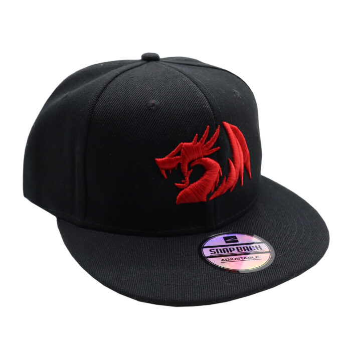 Redragon Original Snapback Cap – Black