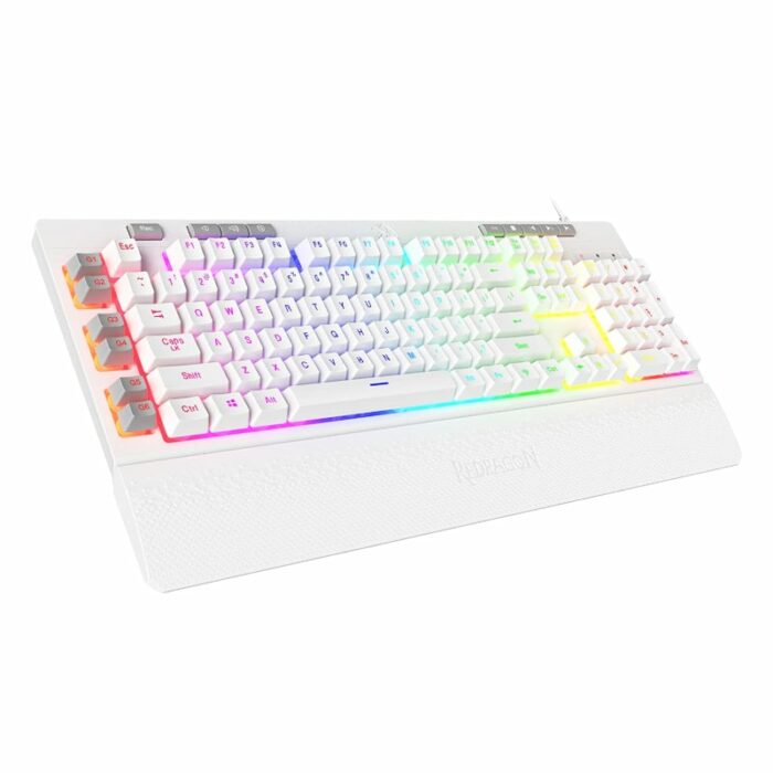 Redragon Shiva Membrane Keyboard – White