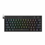 Redragon Noctis 61Key Red Switch Rgb Low Profile Gaming Mechanical Keyboard – Black