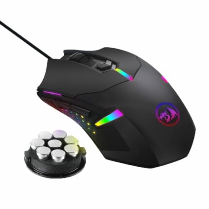 Redragon Centrophorus 7200Dpi Rgb Gaming Mouse – Black