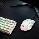 Redragon Griffin 7200Dpi Gaming Mouse – White