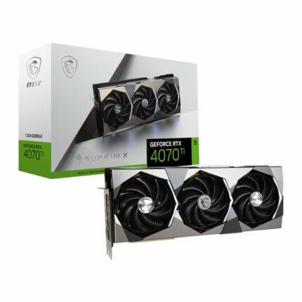 Msi Nvidia Geforce RTX 4070Ti Suprim X 12G Gddr6X 256-Bit Graphics Card