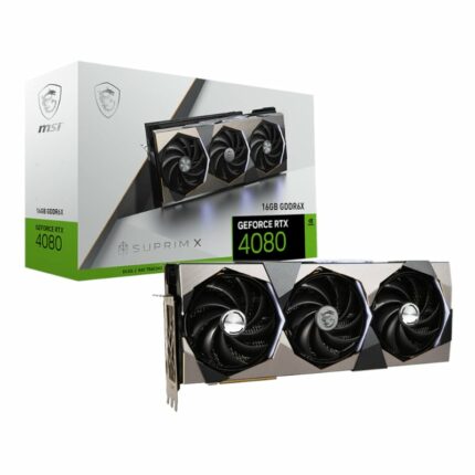 Msi Nvidia Geforce RTX 4080 Suprim X Trio 16G Gddr6X 256-Bit Graphics Card