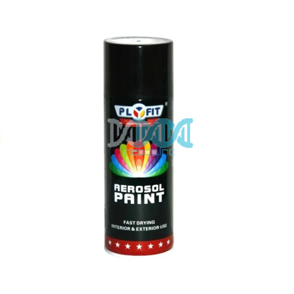 Plyfit Aerosol Spray Paint – Satin Black – 300ml