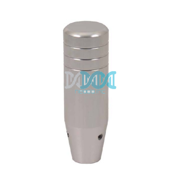 Gear Knob Aluminium Silver W/Inserts