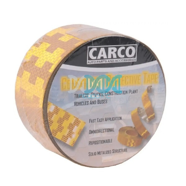 NEO-16775 Hoteche Reflective Tape Amber 50mm x 6M Emark