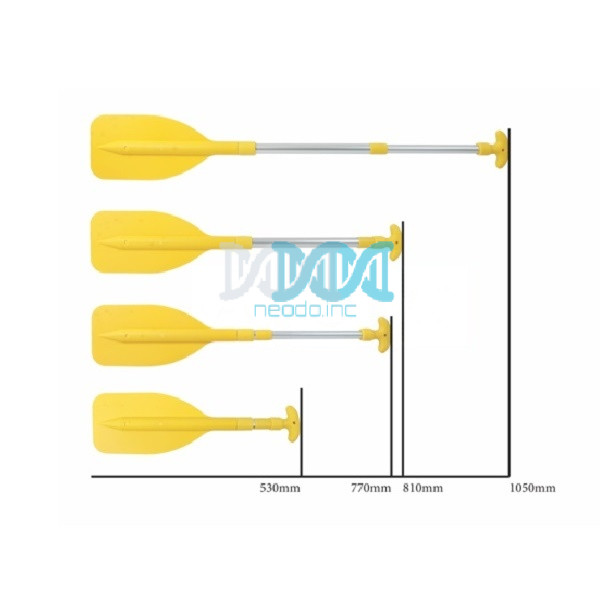 Extendable Oars Pp/Aluminum 53-106Cm