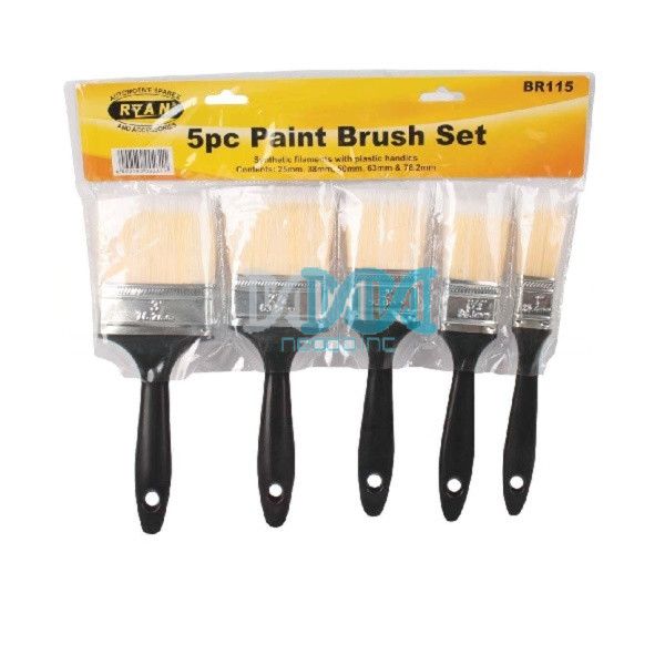 Ryan 5 Piece Paint Brush Set