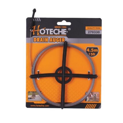 Hoteche Drain Auger Cleaner/Opener - 4.8 x 0.55mm (4.5 Metre Length)