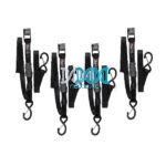 Ratchet Tie Down Tension Straps 4Pieces
