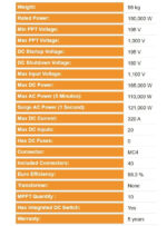 Solis S6 150kW 3 Phase Grid Tied Inverter with 7x MPPT - Image 3