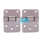 Canopy Hinge Natural Anodized Silver Set