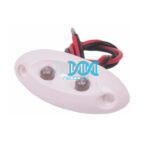 Courtesy Light Oval 2 Leds 4 Lumens White