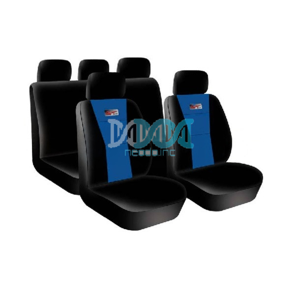 NEO-17529 GT Blue Seat Cover Set 9 Piece