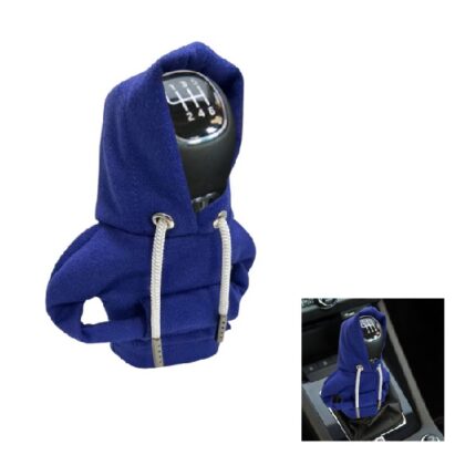 Car Gear Shift Hoodie Cover Blue