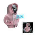 Car Gear Shift Hoodie Cover Pink